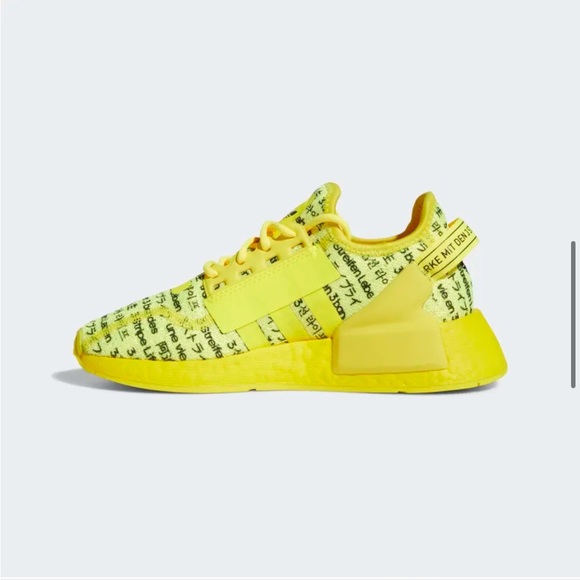NWT Adidas NMD V2 in beam yellow - Picture 6 of 10